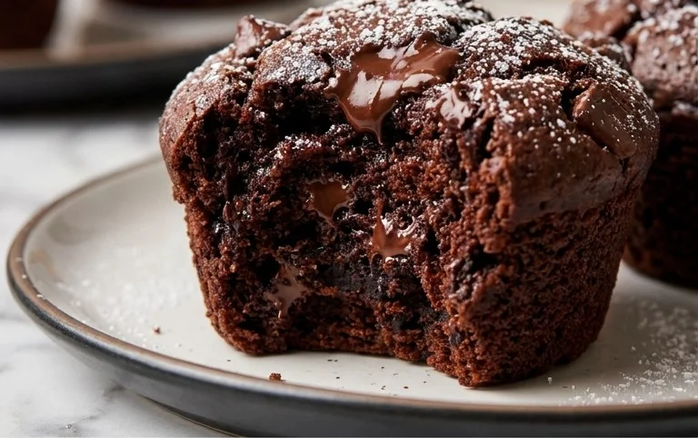Double Chocolate Muffins
