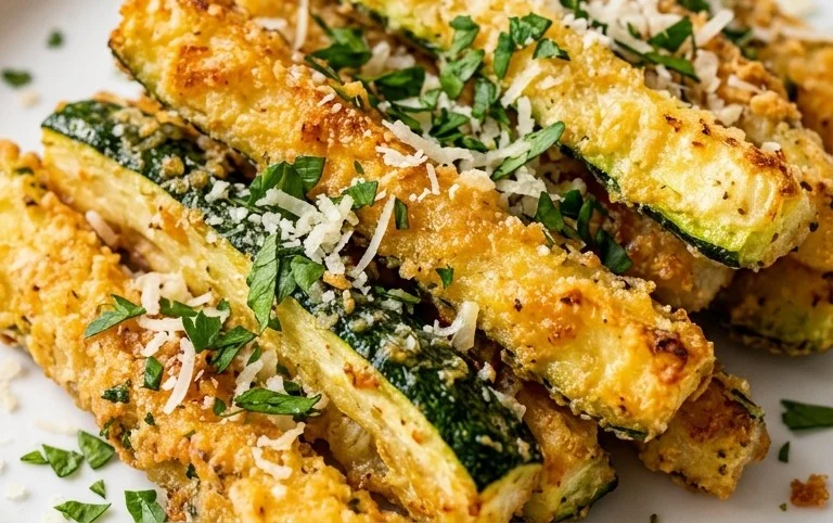 Baked Parmesan Zucchini Fries