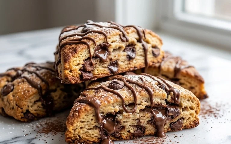 Triple Chocolate Scones