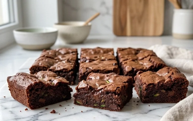 Secretly Healthy Zucchini Brownies