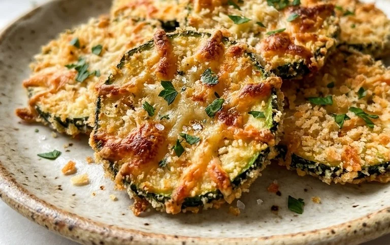 Crispy Baked Zucchini Chips