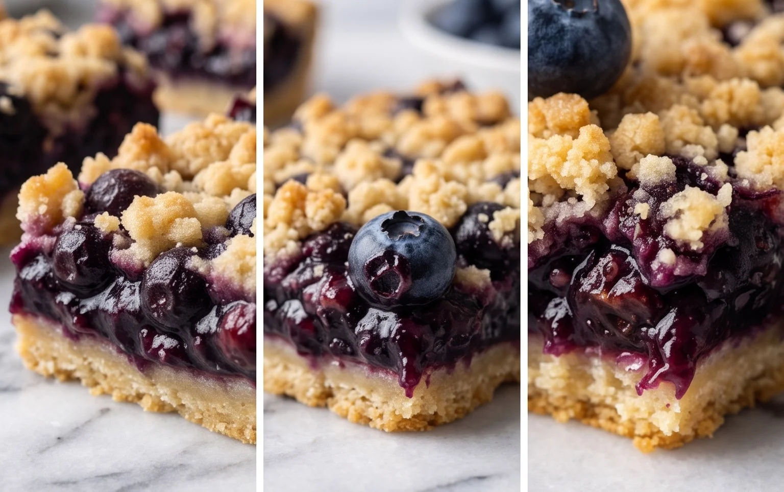 Easy Blueberry Pie Bars