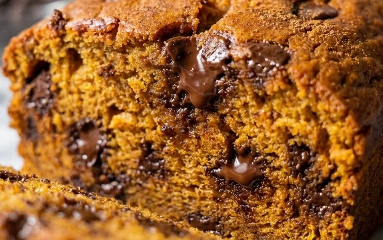 Pumpkin Chocolate Chip Bread