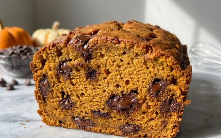 Pumpkin Chocolate Chip Bread