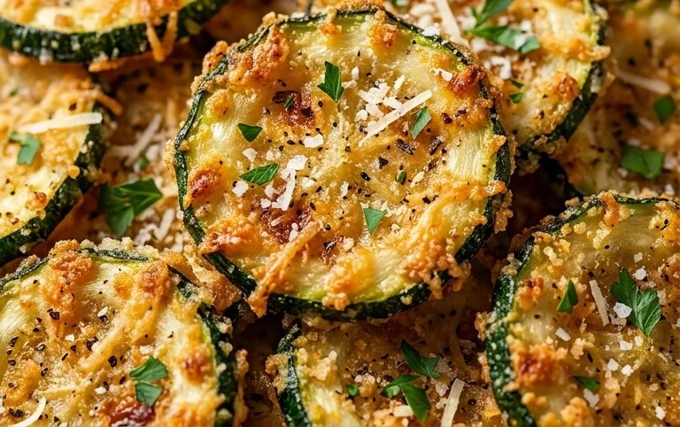 Crispy Baked Zucchini Chips