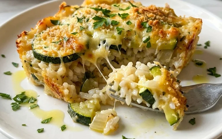 Julia Child's Zucchini and Rice Gratin (Tian de Courgettes au Riz)